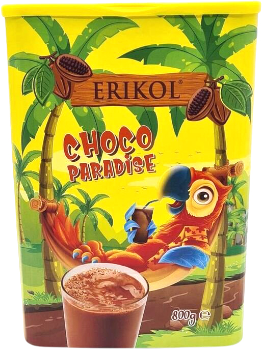 Какао-напій Ericol Choco Paradise 800g