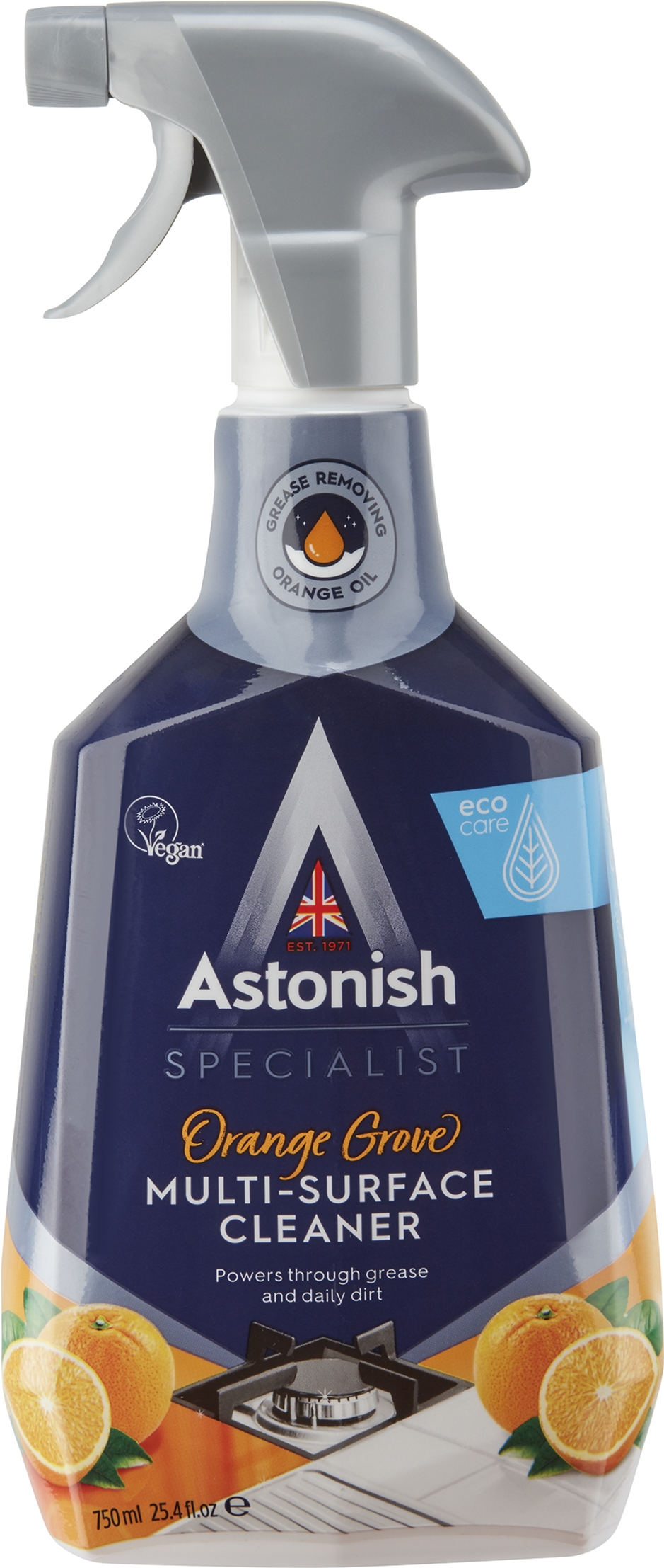  Набір Універсальний очищувач Astonish Specialist олією апельсина 750 мл x 12 шт