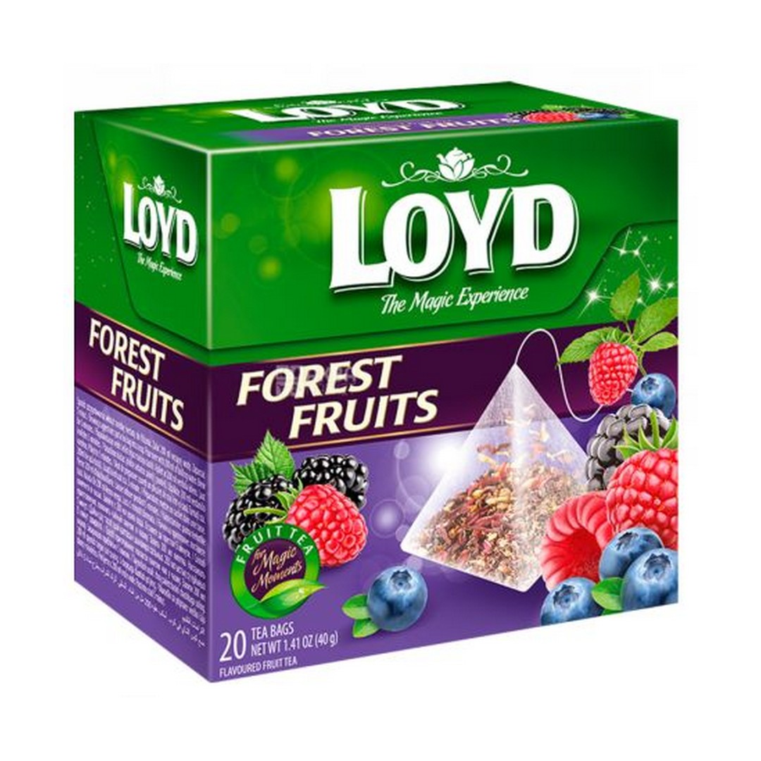 Чай фруктовый LOYD с лесными ягодами 40г.