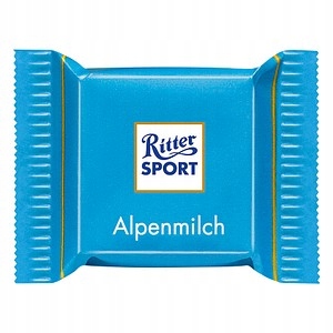 Шоколад Ritter Sport Mini Alpenmilch 12 шт. 200г