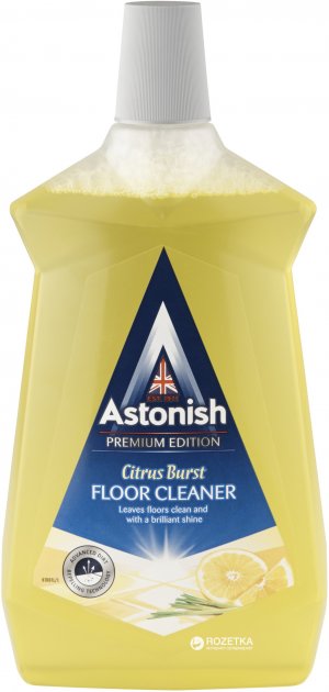  Набір Універсальний суперконцентрат для миття підлоги Astonish цитрус 1 л x 10 шт